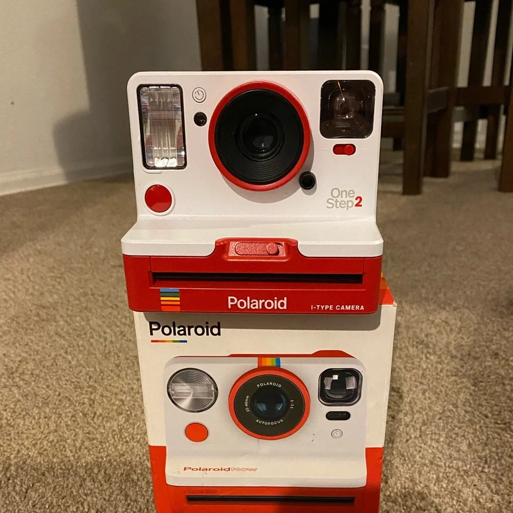 Red Polaroid OneStep2